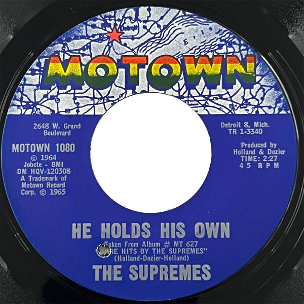 Supremes - Nothing But Heartaches (with pic sleeve)