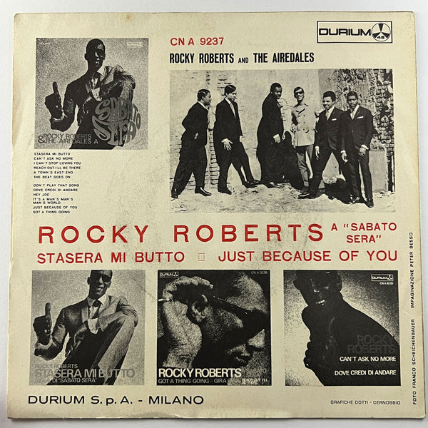 Rocky Roberts - Just Because Of You (Italian)