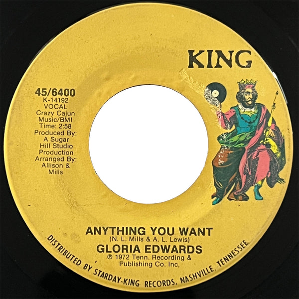 Gloria Edwards - (Need Nobody To Help Me) Keep Up With My Man