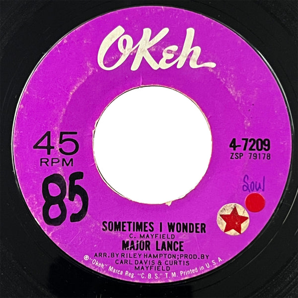 Major Lance - Sometimes I Wonder