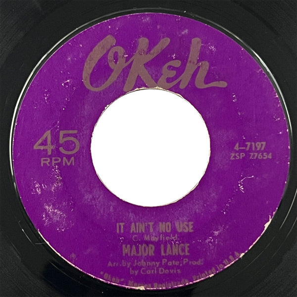 Major Lance - It Ain't No Use