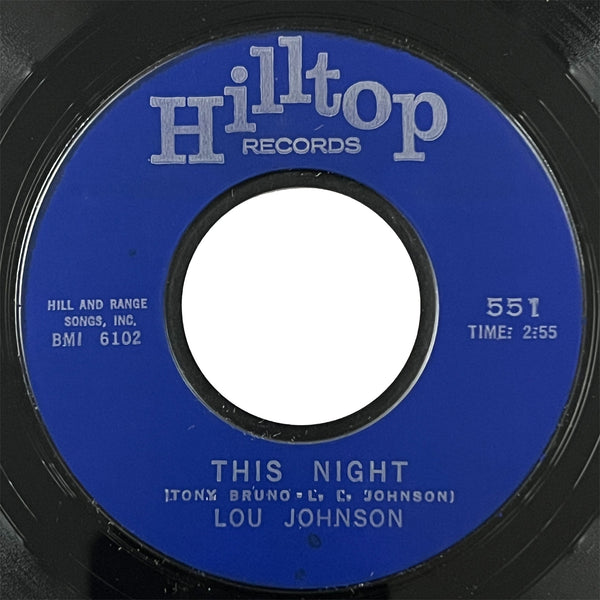 Lou Johnson - It Ain't No Use