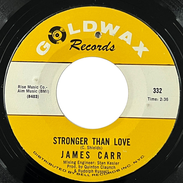 James Carr - Stronger Than Love