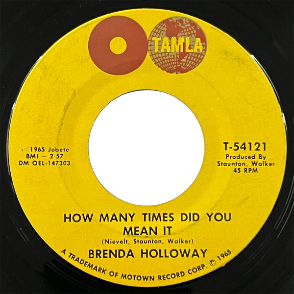 Brenda Holloway - How Many Times Did You Mean It (misprint)
