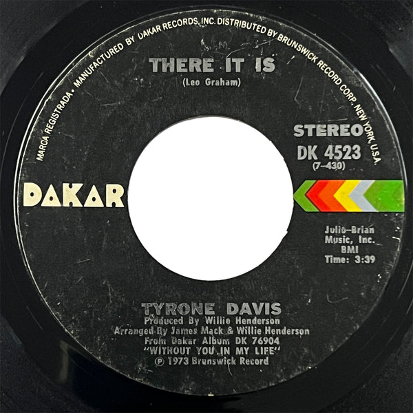 Tyrone Davis - There It Is