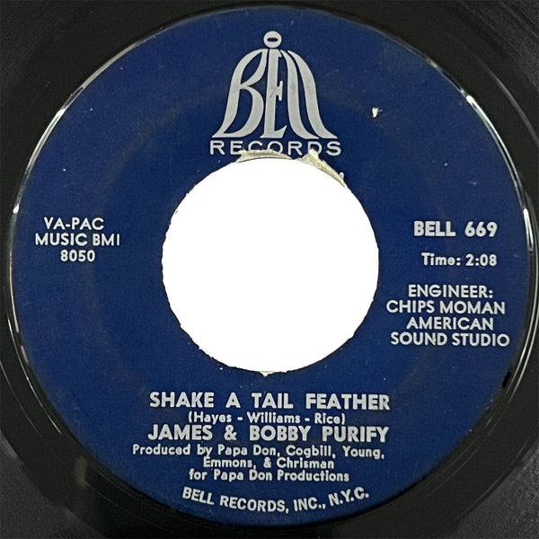James and Bobby Purify - Shake A Tail Feather