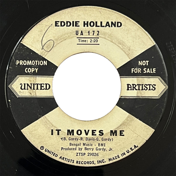Eddie Holland - It Moves Me (promo)