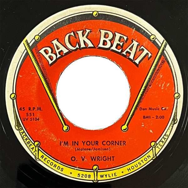 O.V. Wright - I'm In Your Corner