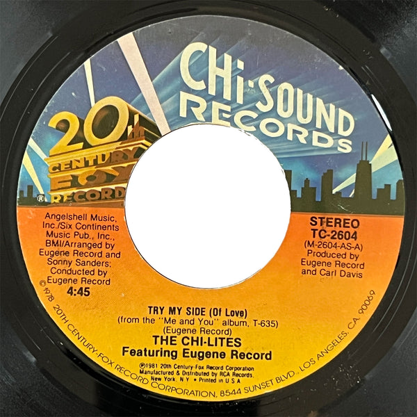 Chi Lites - Try My Side (Of Love)