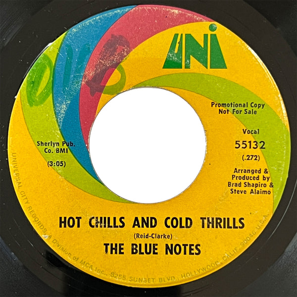 Blue Notes - Hot Chills And Cold Thrills (promo)