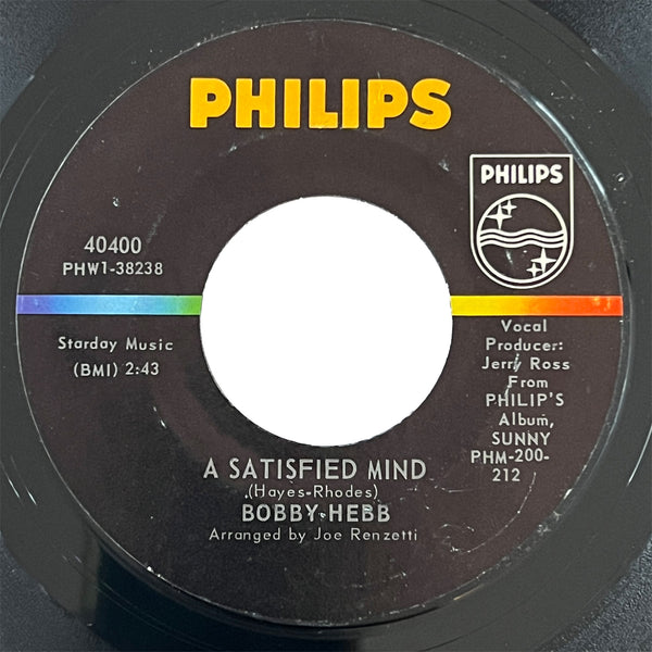 Bobby Hebb - Love, Love, Love (with Pic Sleeve)