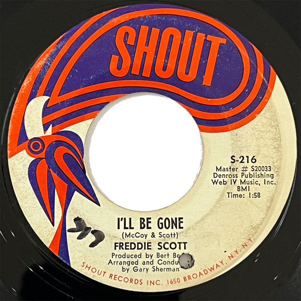 Freddie Scott - I'll Be Gone (Copy)
