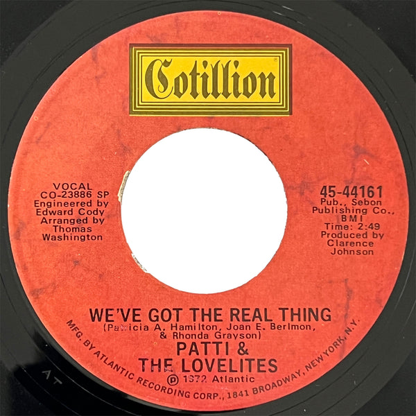 Patti and The Lovelites - We've Got The Real Thing