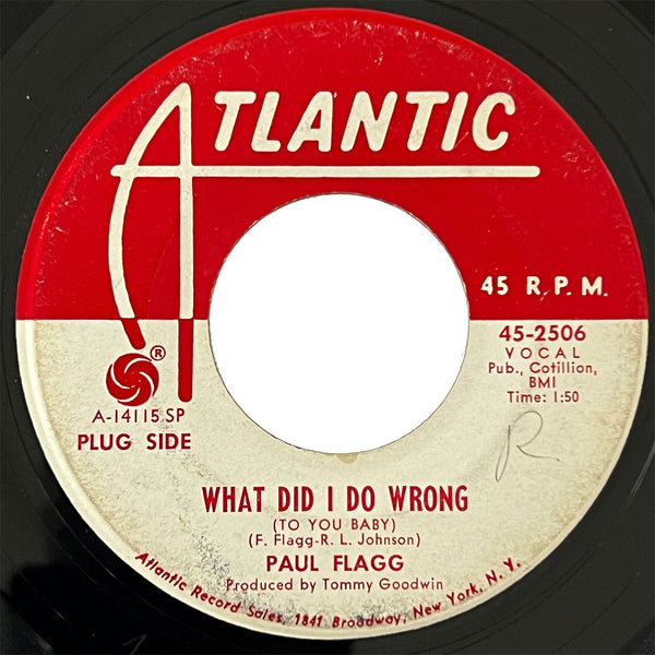Paul Flagg - What Did I Do Wrong (promo)