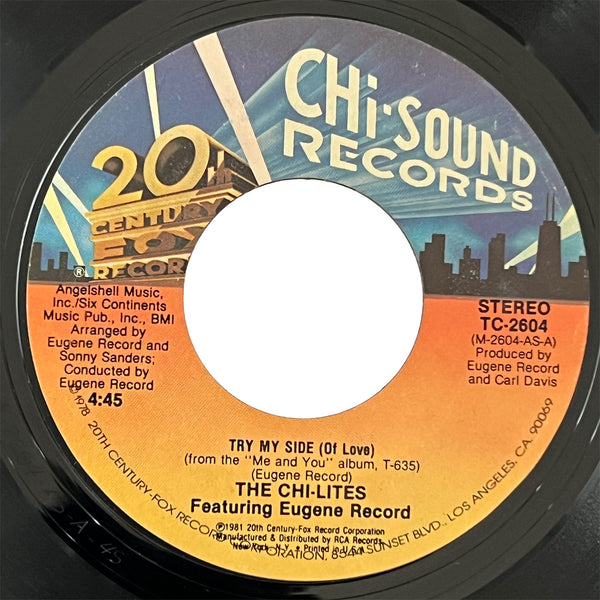 Chi Lites - Try My Side (Of Love)