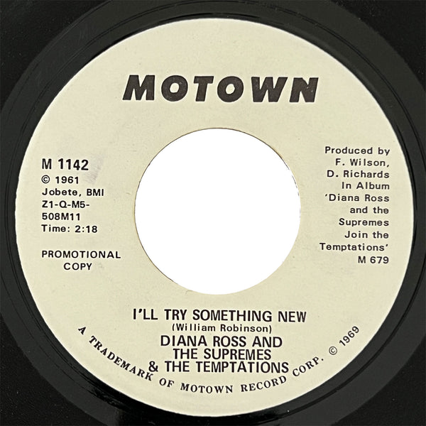 Diana Ross and The Supremes and The Temptations - I'll Try Something New - Promo RED (Copy)