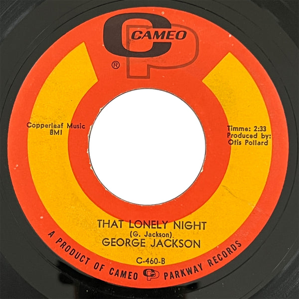 George Jackson - That Lonely Night