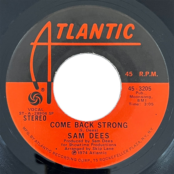 Sam Dees - Come Back Strong