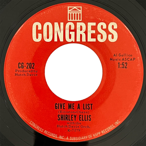 Shirley Ellis - The Nitty Gritty