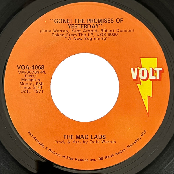 Mad Lads - Gone! The Promises Of Yesterday