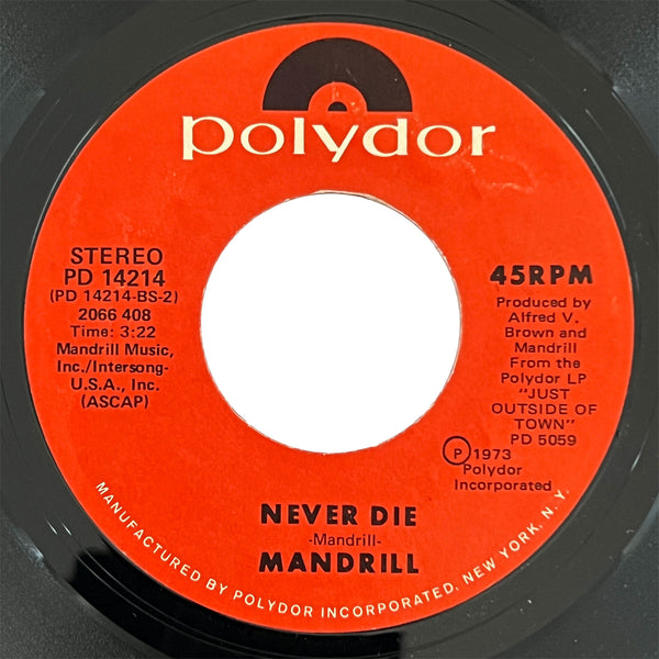 Mandrill - Never Die