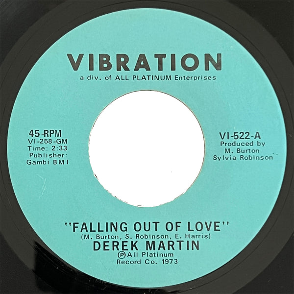 Derek Martin - Falling Out Of Love