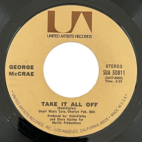 George McCrae - Take It All Off