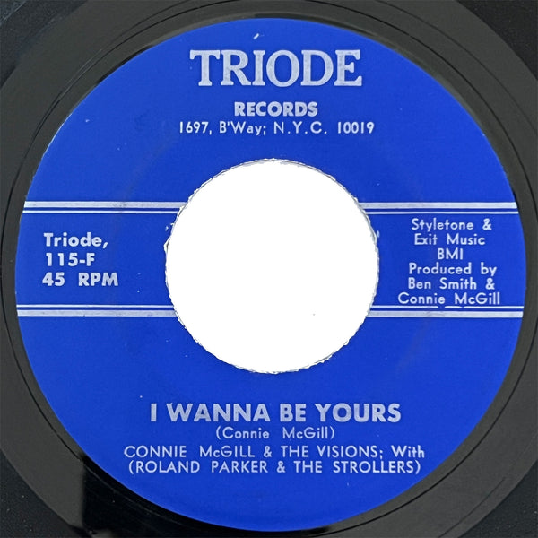 Connie McGill & The Visions - I Wanna Be Yours