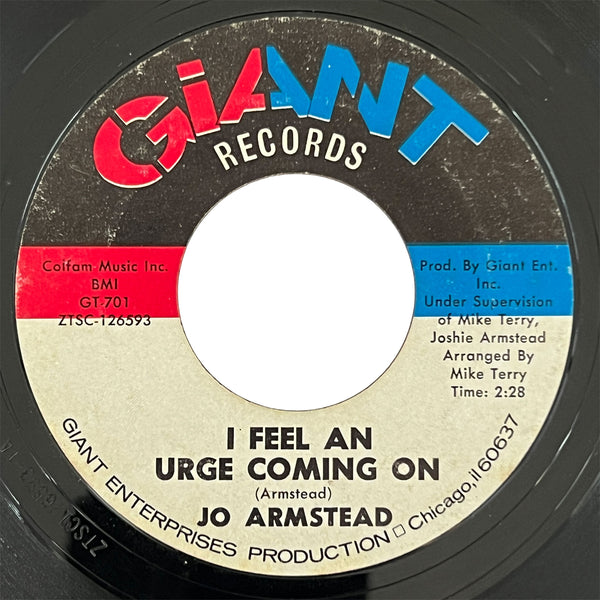 Jo Armstead - I Feel An Urge Coming On