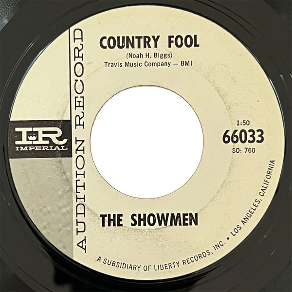 Showmen - It Will Stand (promo)