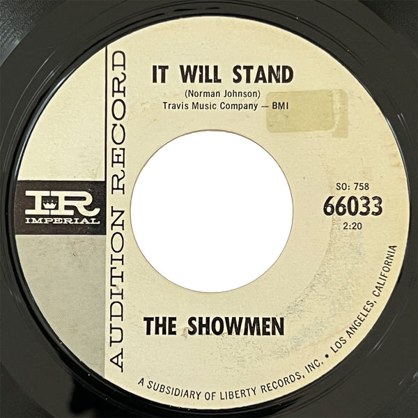 Showmen - It Will Stand (promo)
