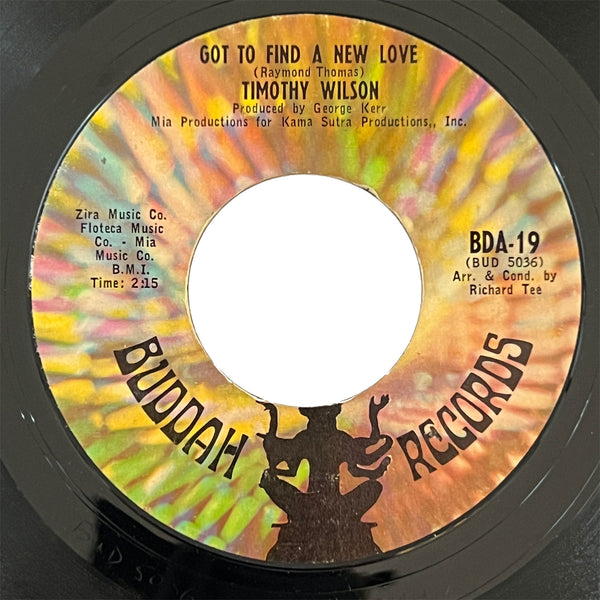 Timothy Wilson - Got To Find A New Love