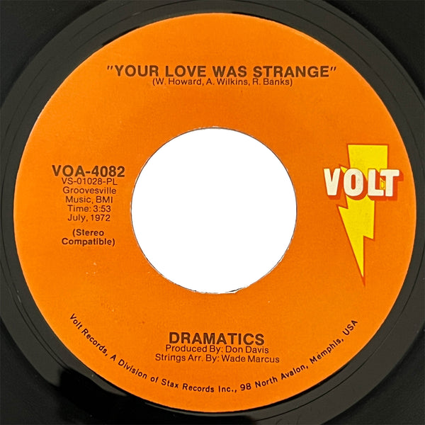 Dramatics - Your Love Was Strange (orange)