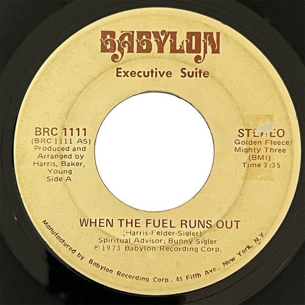Executive Four - When The Fuel Runs Out