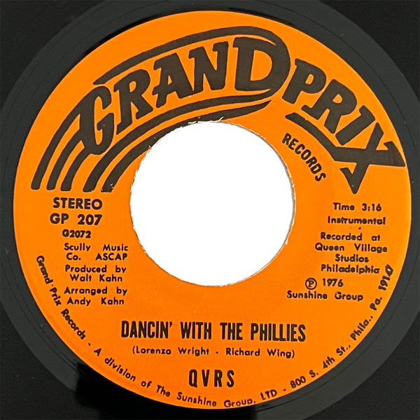 QVRS - Dancin With The Phillies (w/pic sleeve)