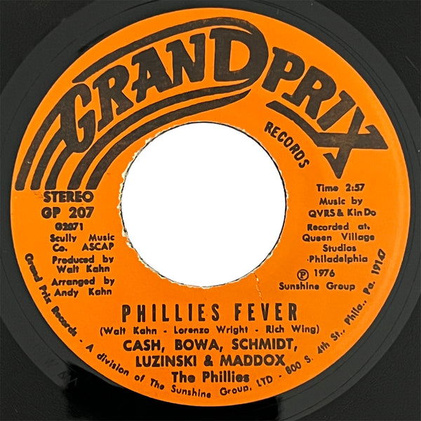 QVRS - Dancin With The Phillies (w/pic sleeve)