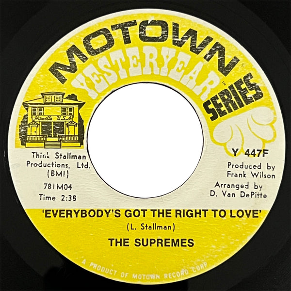 Supremes - Stoned Love - Long Version