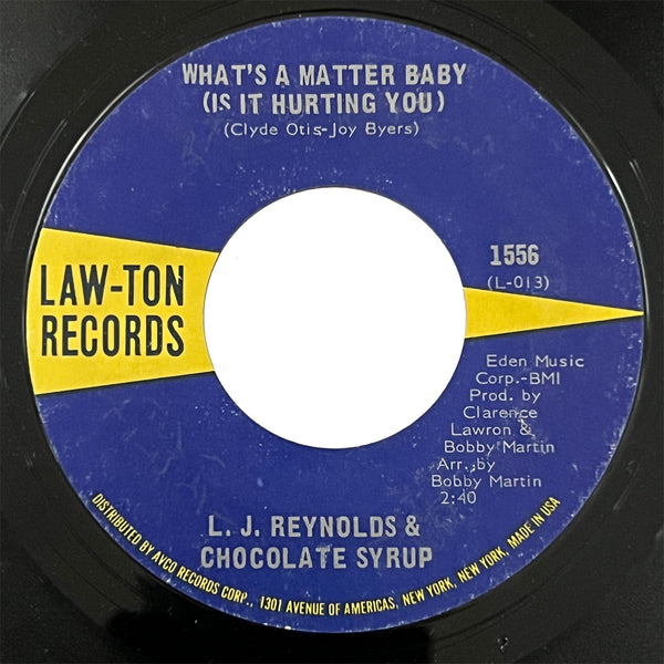 L. J. Reynolds and Chocolate Syrup - What's A Matter Baby