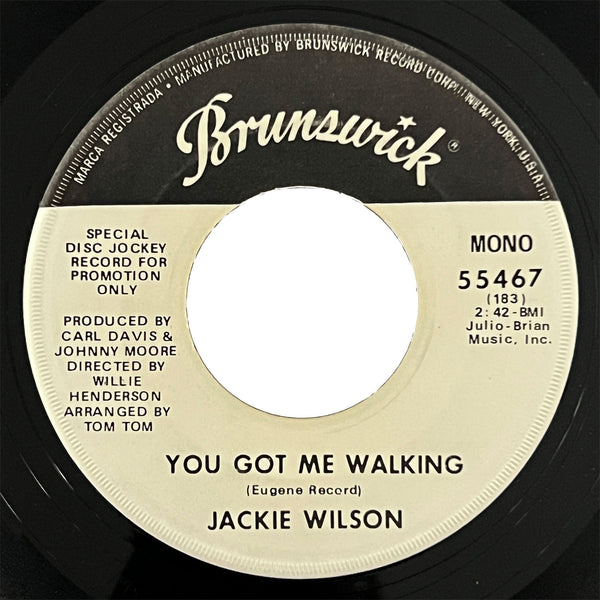 Jackie Wilson - You Got Me Walking (promo)