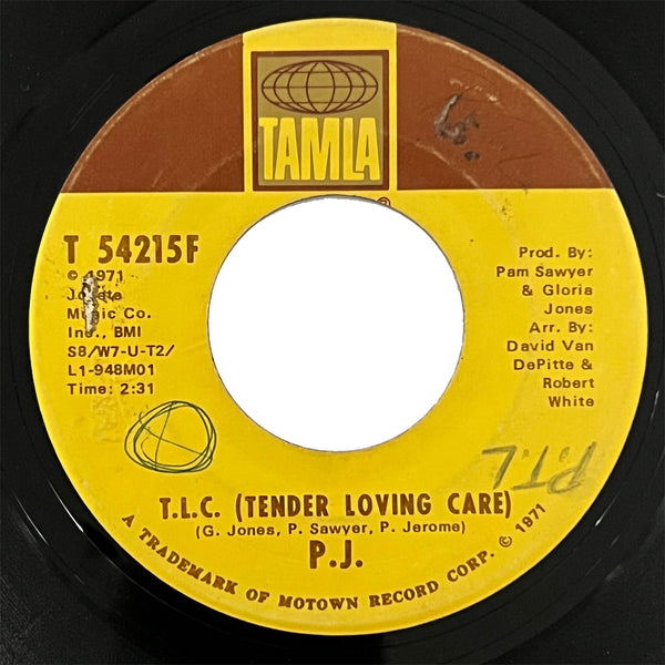 P.J. - T.L.C. (Tender Loving Care)