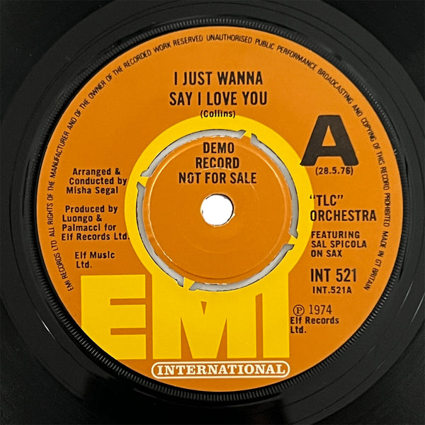 TLC Orchestra - I Just Wanna Say I Love You (Tom Moulton mix)