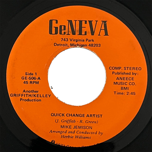 Mike Jemison - Quick Change Artist