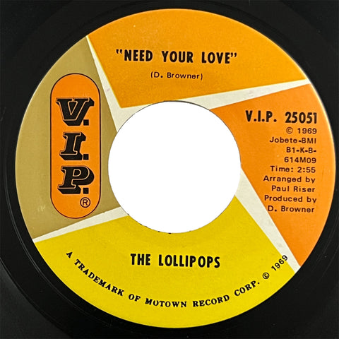 Lollipops - Need Your Love