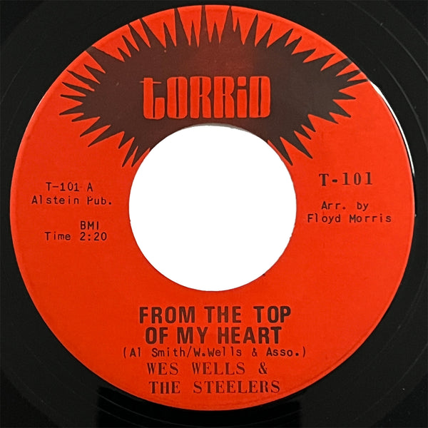 Wes Wells and The Steelers - From The Top Of My Heart (red)
