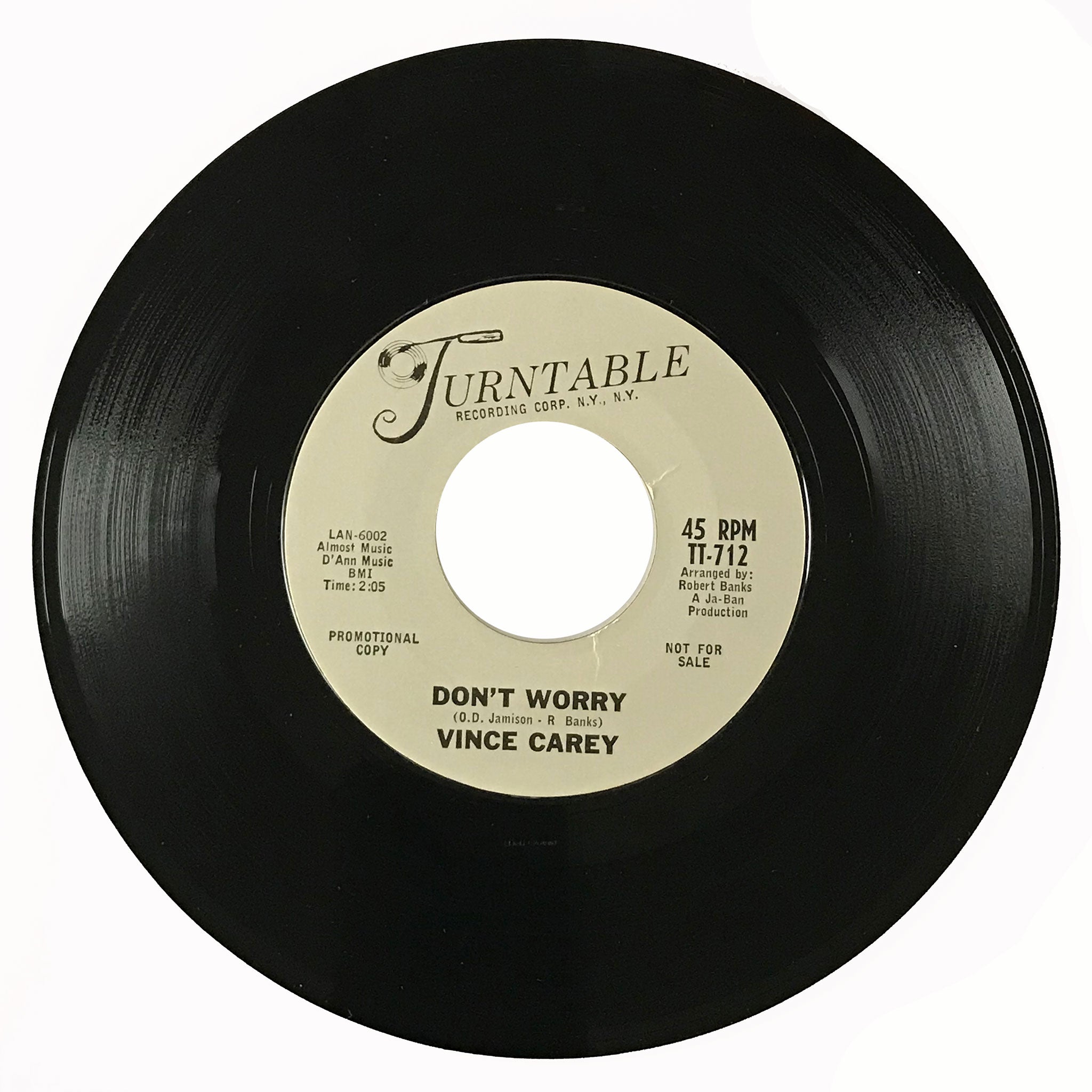 Vince Carey - Don't Worry