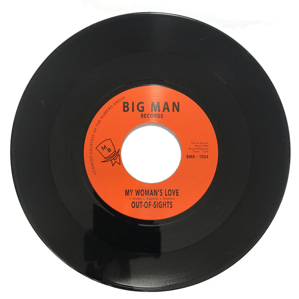 Out Of Sights - For The Rest Of My Life / My Womans Love - Big Man 1004