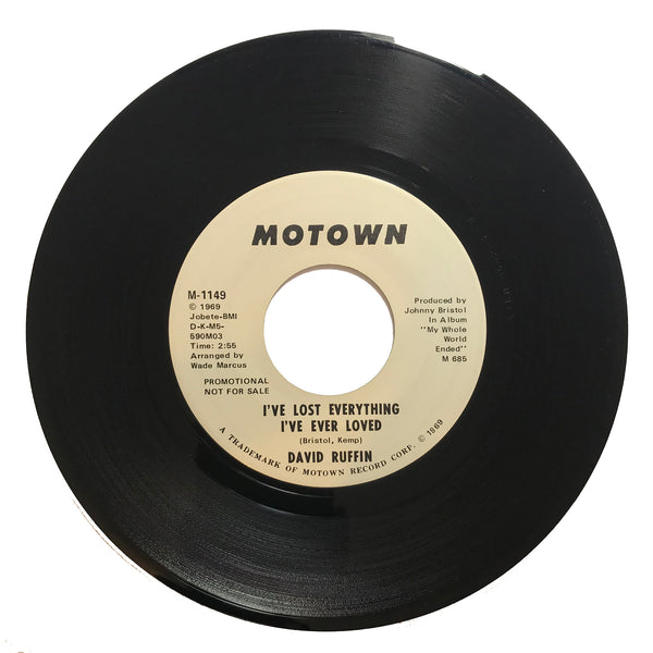 David Ruffin - I've Lost Everything I've Ever Had - Motown 1149 Promo