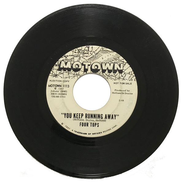 Four Tops - You Keep Running Away - Motown 1113 Promo