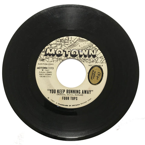 Four Tops - You Keep Running Away - Motown 1113 Promo