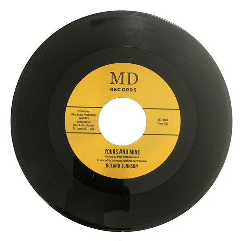 Northern-Soul-Roland-Johnson-Yours-And-Mine-MD-Records